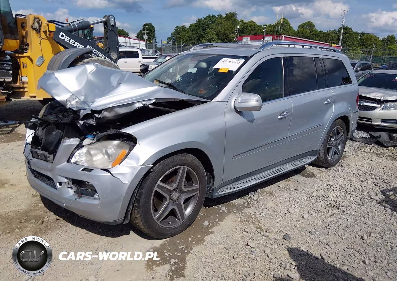 2010 Mercedes-Benz Gl 450 4Matic VIN:4JGBF7BE8AA619073 - 2