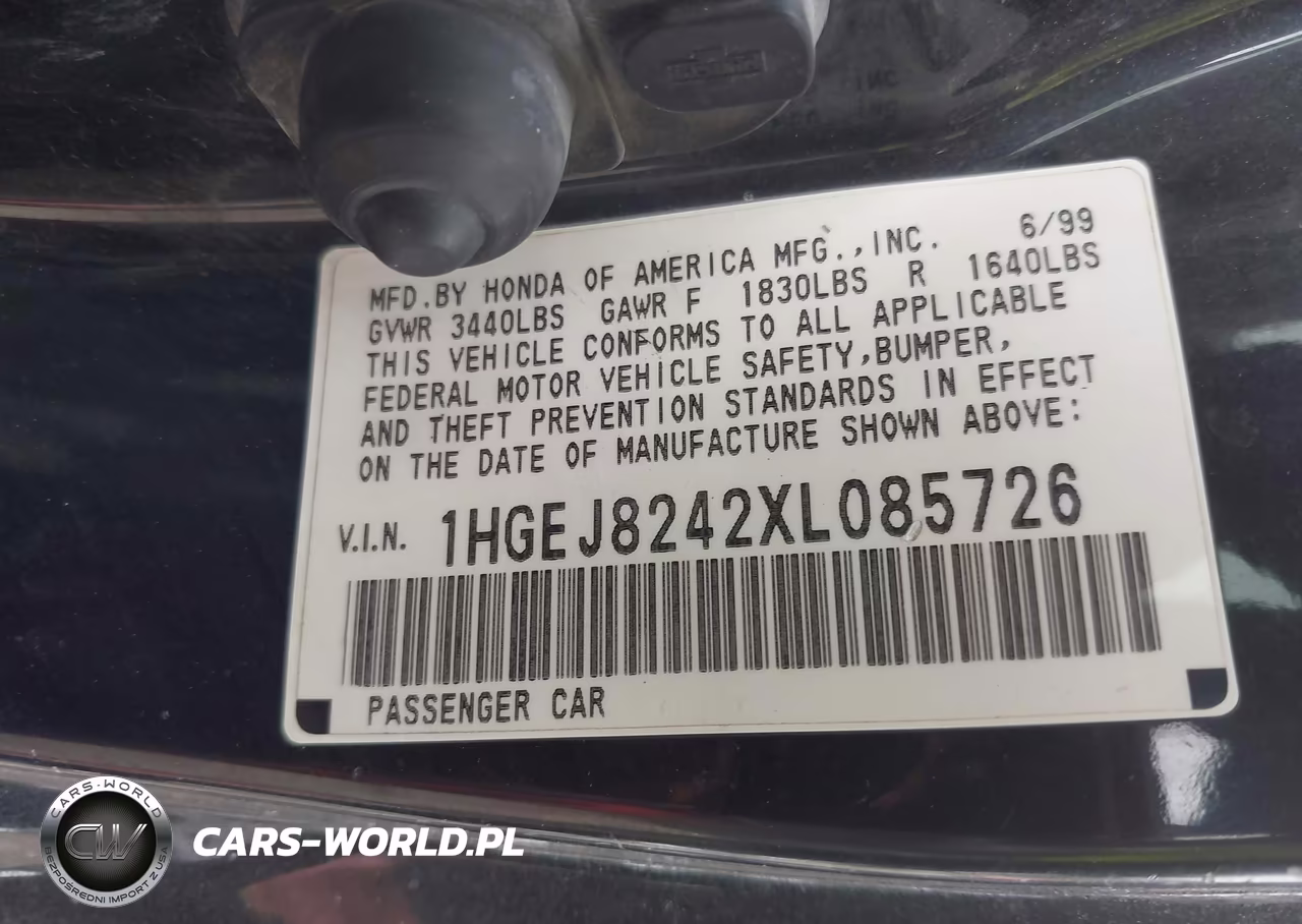 1999 Honda Civic Ex VIN:1HGEJ8242XL085726 - 9