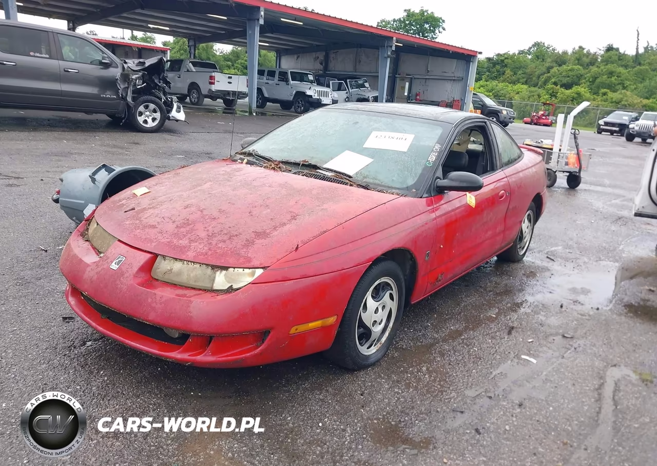 1998 Saturn Sc2 VIN:1G8ZG1274WZ287103 - 2