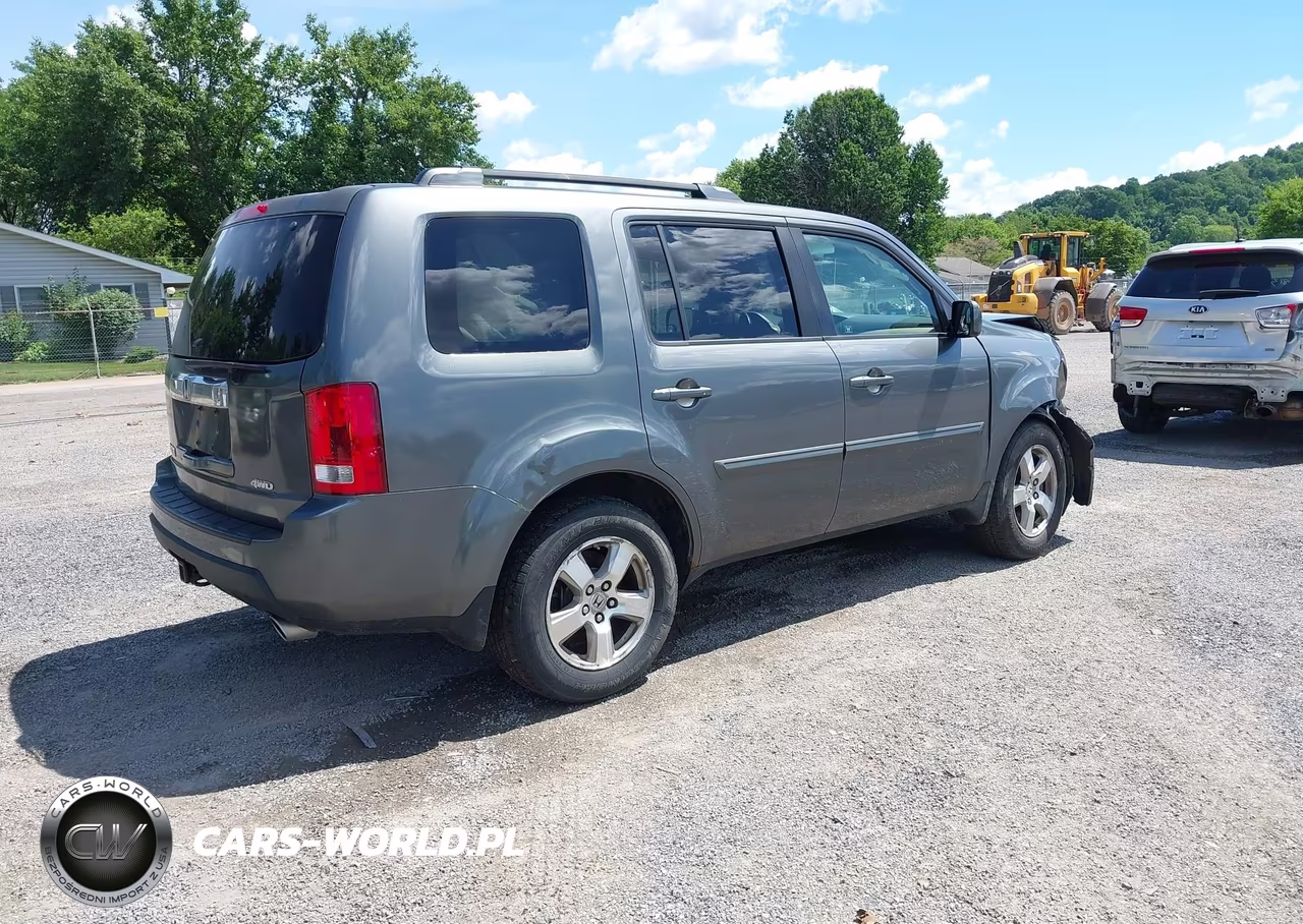 2009 Honda Pilot Ex-L VIN:5FNYF48559B039982 - 4