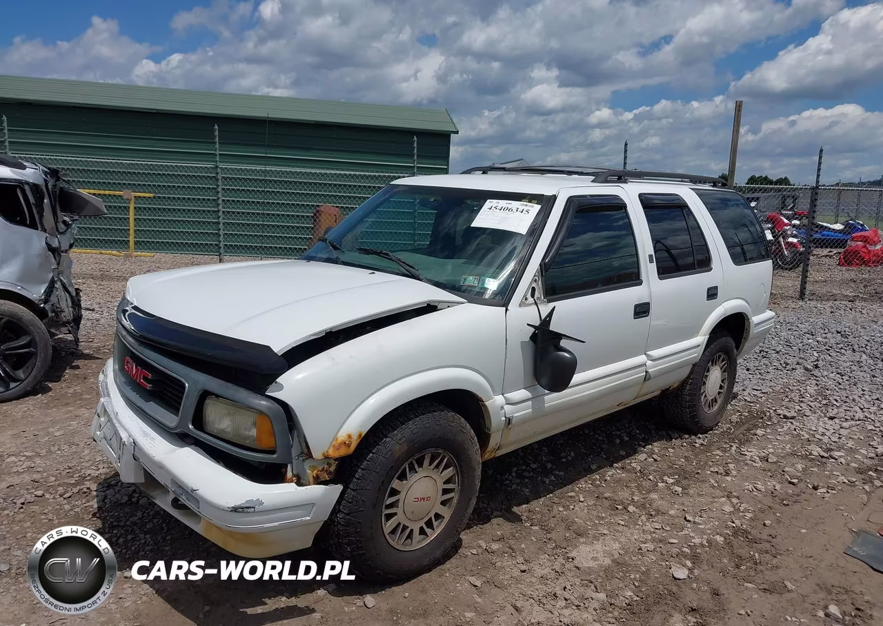 1996 GMC Jimmy VIN:1GKDT13W3T2527560 - 2