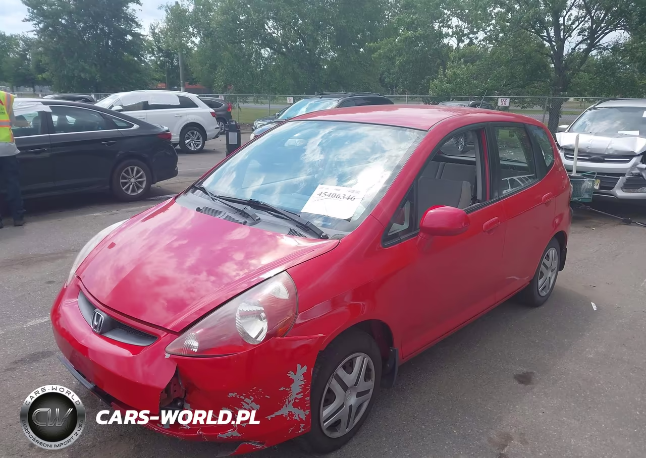 2007 Honda Fit VIN:JHMGD38427S055154 - 2
