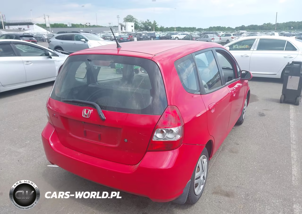 2007 Honda Fit VIN:JHMGD38427S055154 - 4