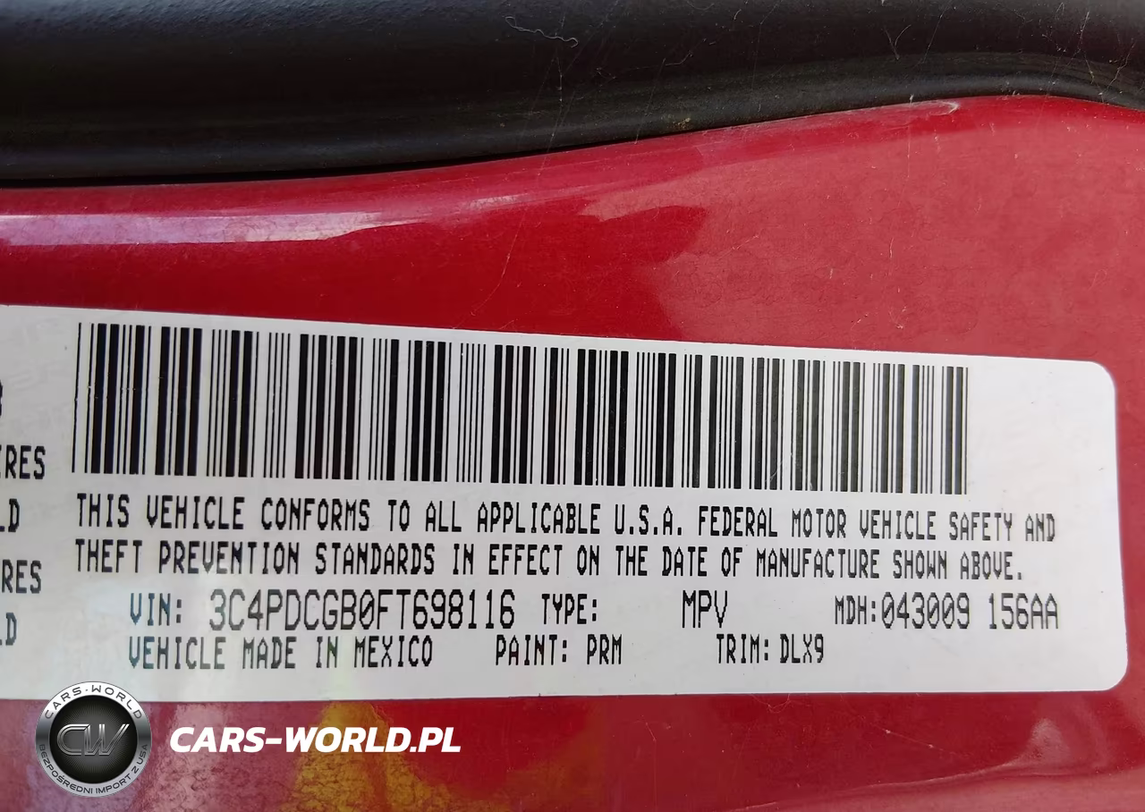 2015 Dodge Journey Crossroad VIN:3C4PDCGB0FT698116 - 9