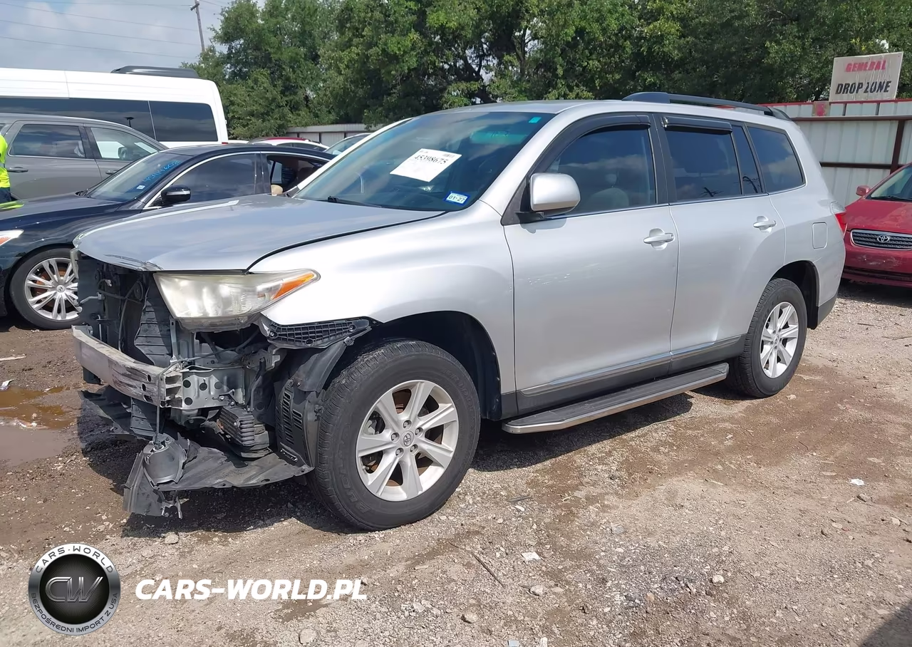 2013 Toyota Highlander Base Plus V6 VIN:5TDZK3EH7DS140180 - 2