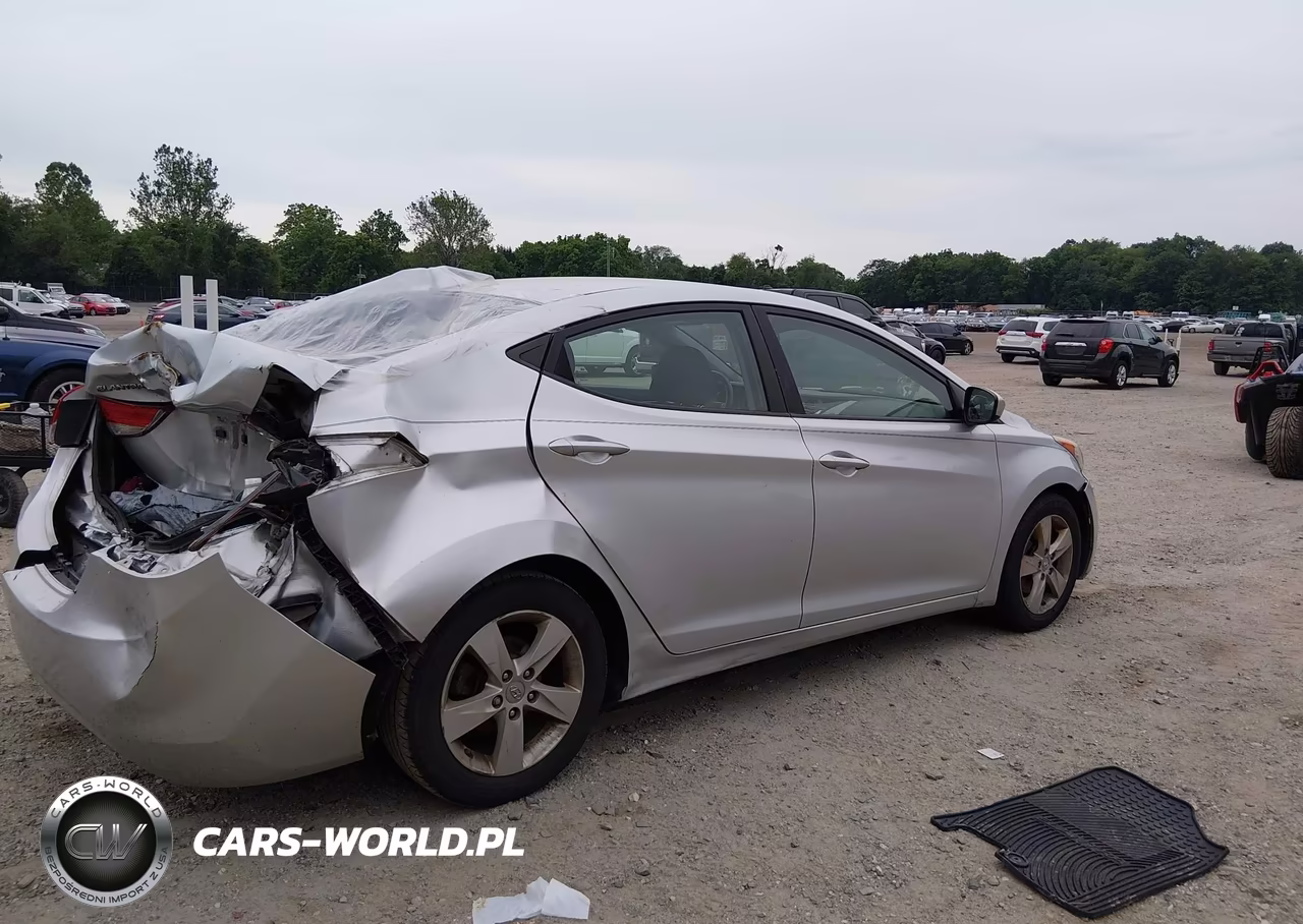 2011 Hyundai Elantra Gls (Ulsan Plant) VIN:KMHDH4AE4BU117230 - 4