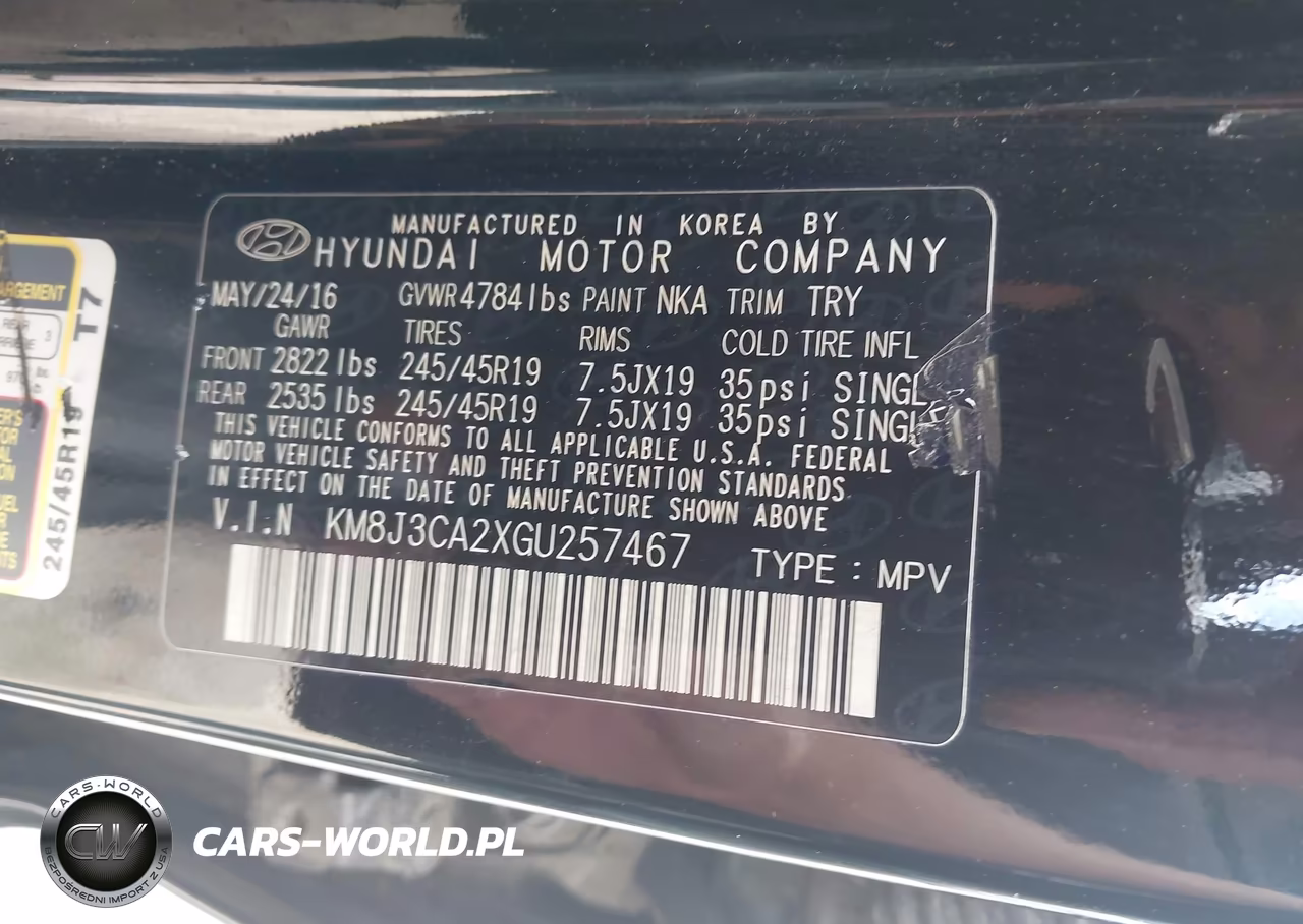 2016 Hyundai Tucson Limited VIN:KM8J3CA2XGU257467 - 9