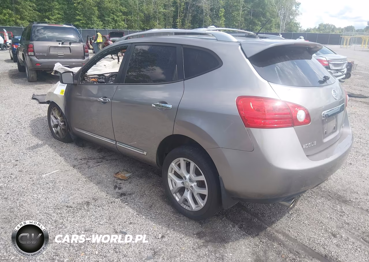 2011 Nissan Rogue Sv VIN:JN8AS5MV6BW265477 - 3