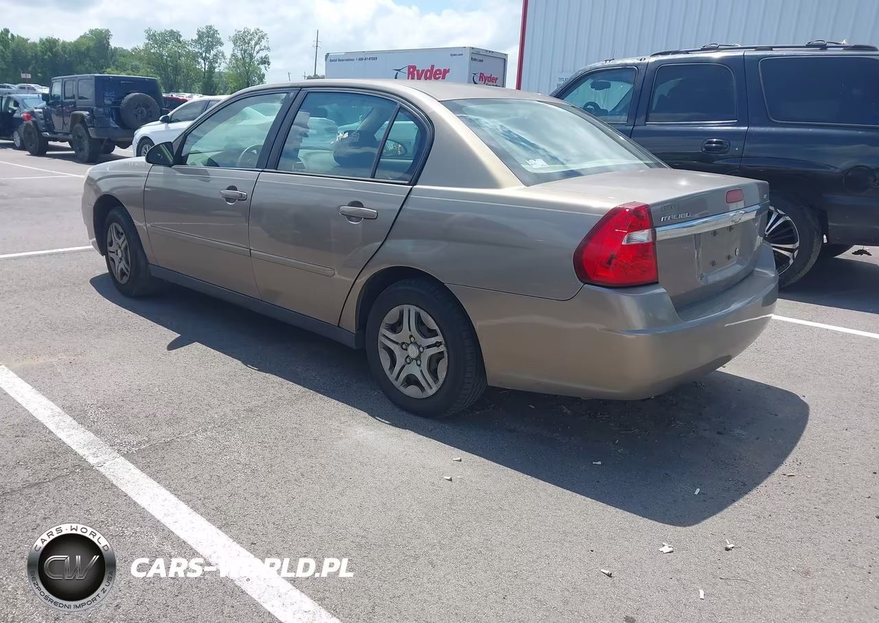 2007 Chevrolet Malibu Ls VIN:1G1ZS58F67F153313 - 3