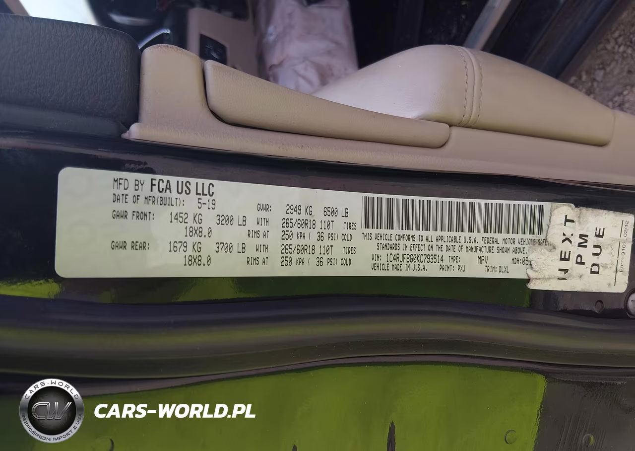 2019 Jeep Grand Cherokee Limited 4X4 VIN:1C4RJFBG0KC793514 - 9