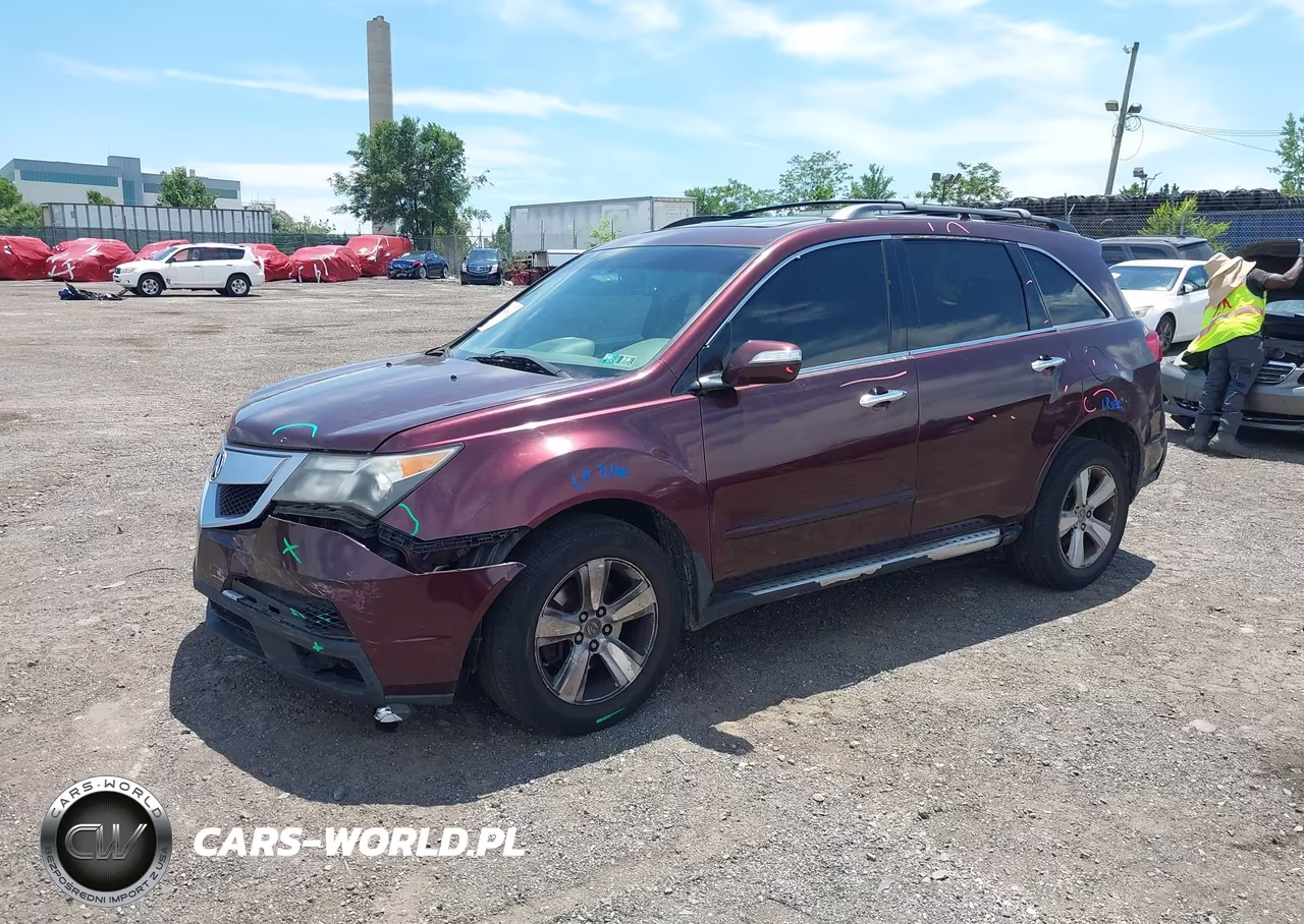 2011 Acura Mdx Technology Package VIN:2HNYD2H67BH502301 - 2