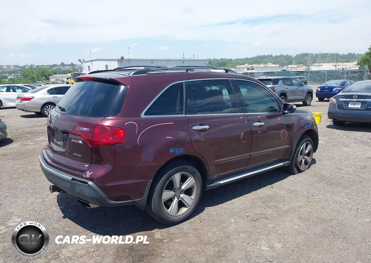 2011 Acura Mdx Technology Package VIN:2HNYD2H67BH502301 - 4