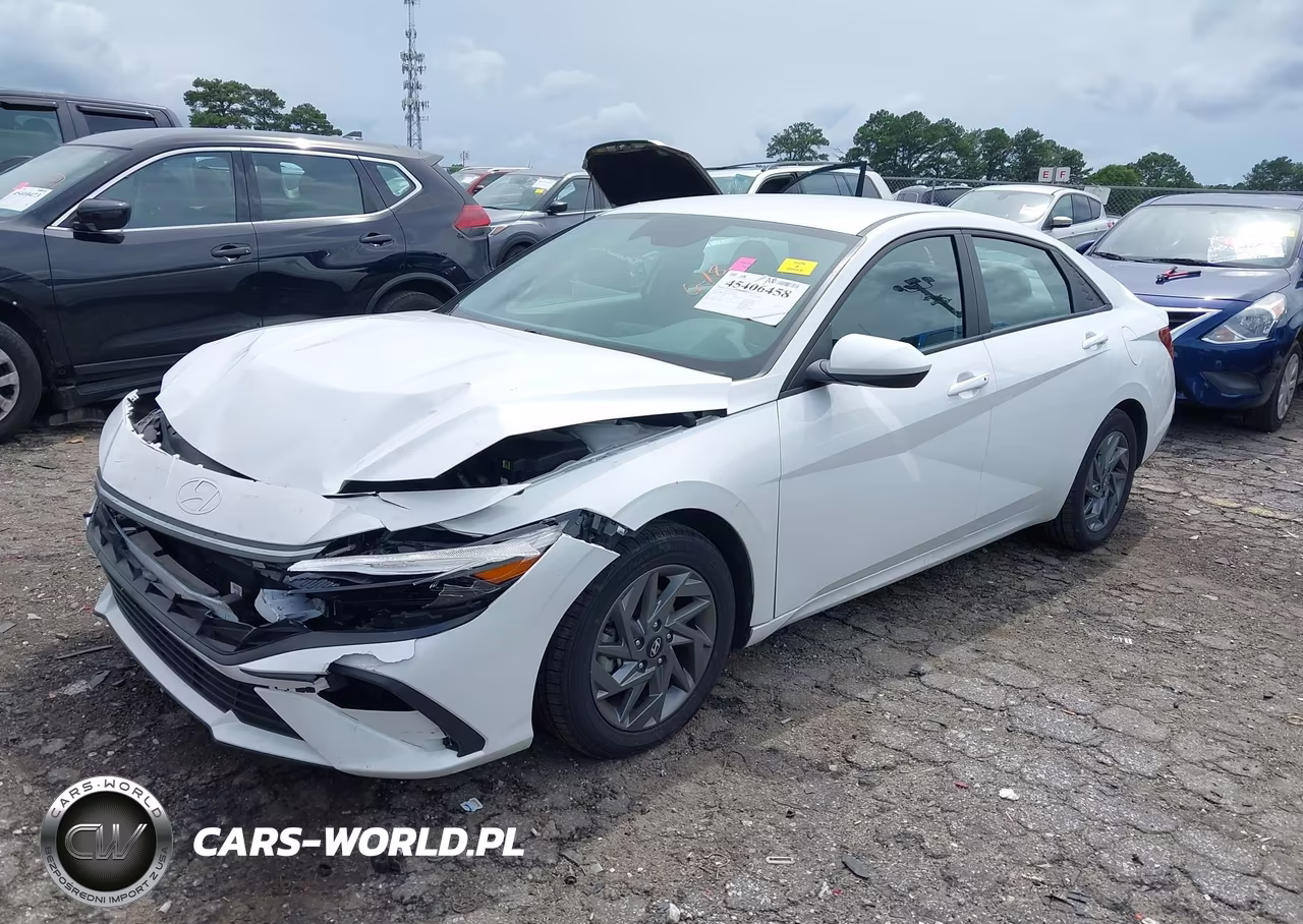 2024 Hyundai Elantra Sel VIN:KMHLM4DG7RU699533 - 2