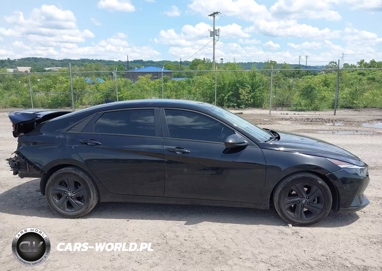 2021 Hyundai Elantra Sel VIN:5NPLS4AG6MH017100 - 14