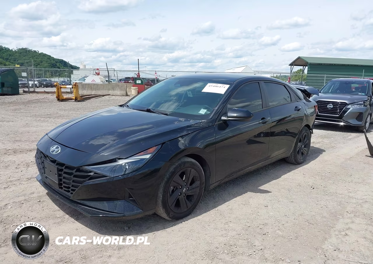 2021 Hyundai Elantra Sel VIN:5NPLS4AG6MH017100 - 2