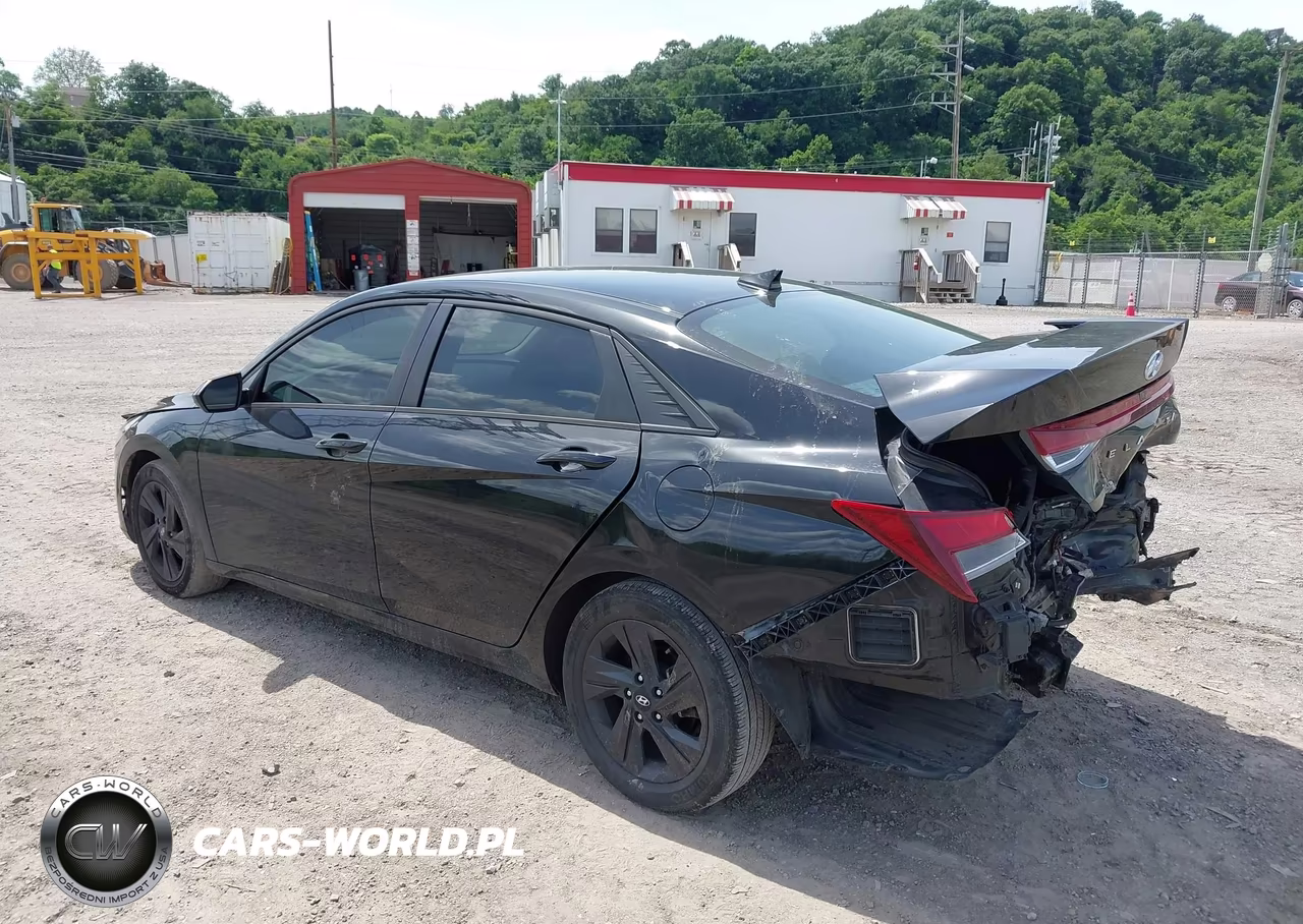 2021 Hyundai Elantra Sel VIN:5NPLS4AG6MH017100 - 3