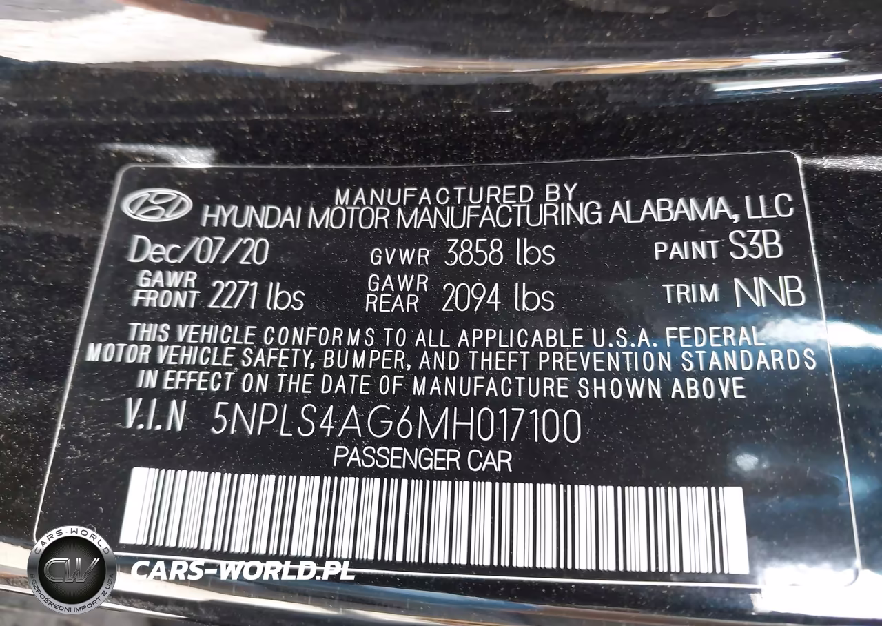 2021 Hyundai Elantra Sel VIN:5NPLS4AG6MH017100 - 9