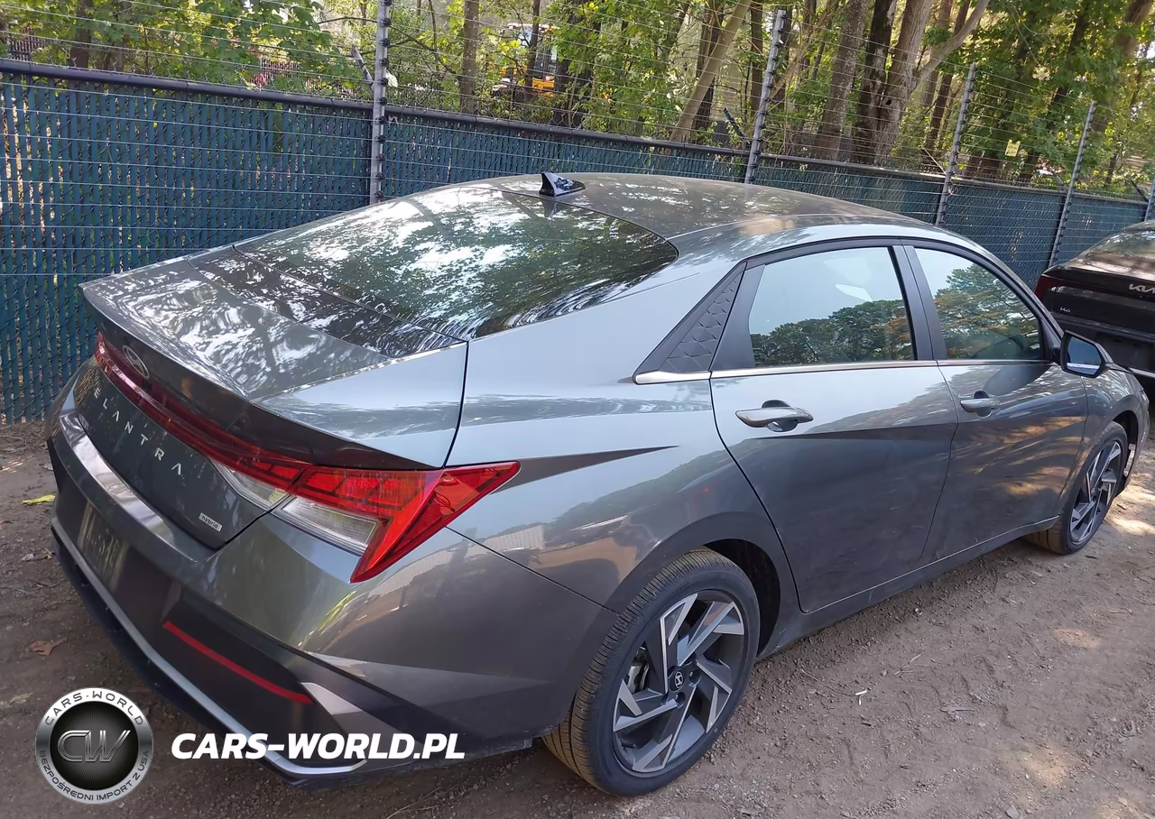 2025 Hyundai Elantra Hybrid Limited VIN:KMHLN4DJ7SU165642 - 4