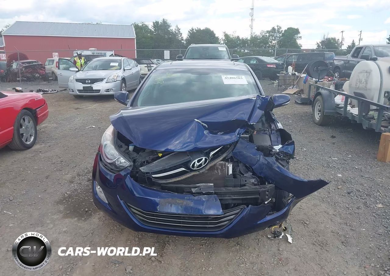 2012 Hyundai Elantra Limited VIN:5NPDH4AE9CH091014 - 13