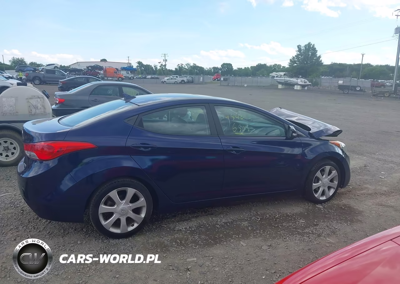 2012 Hyundai Elantra Limited VIN:5NPDH4AE9CH091014 - 14