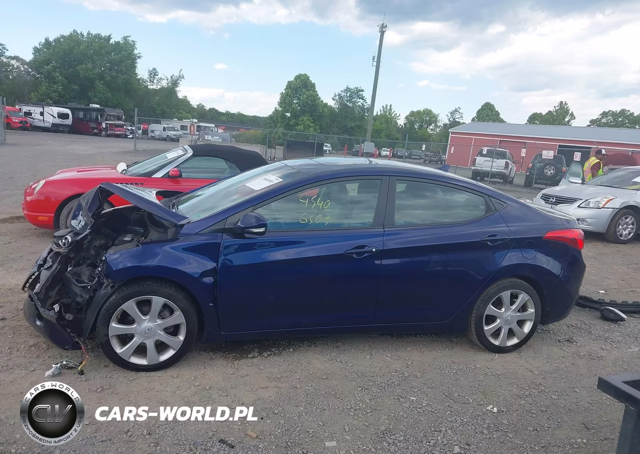 2012 Hyundai Elantra Limited VIN:5NPDH4AE9CH091014 - 15