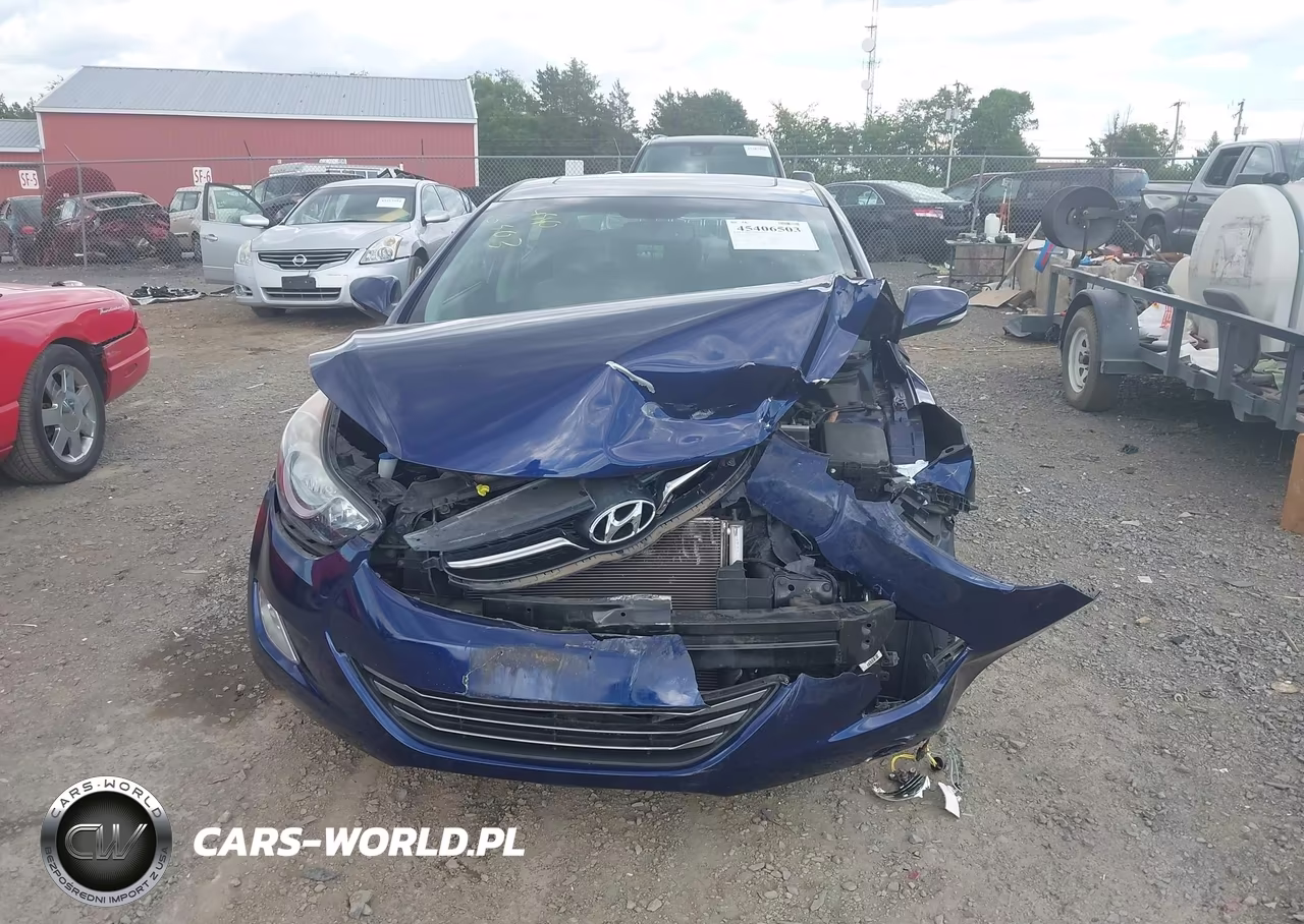 2012 Hyundai Elantra Limited VIN:5NPDH4AE9CH091014 - 6