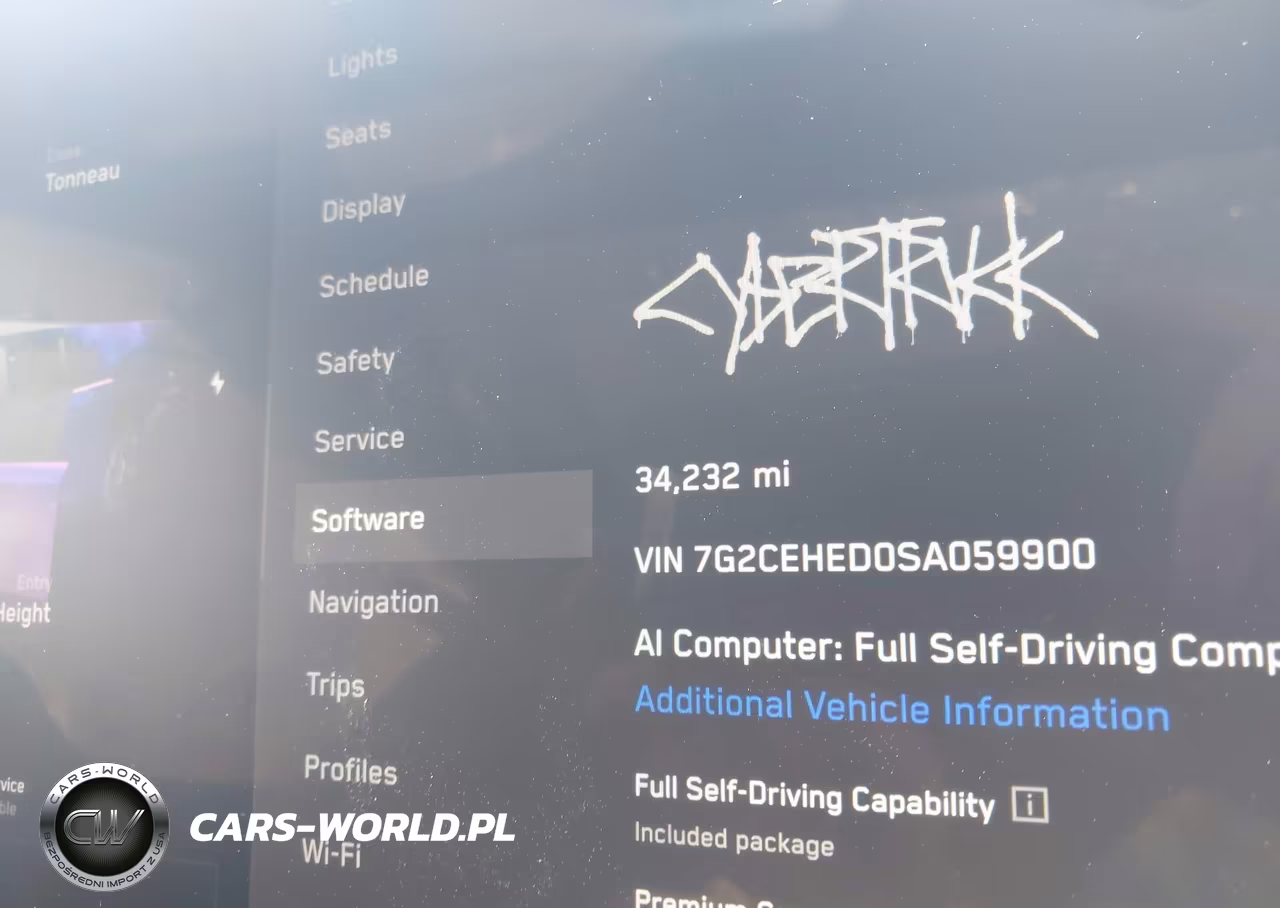 2025 Tesla Cybertruck All-Wheel Drive VIN:7G2CEHED0SA059900 - 7
