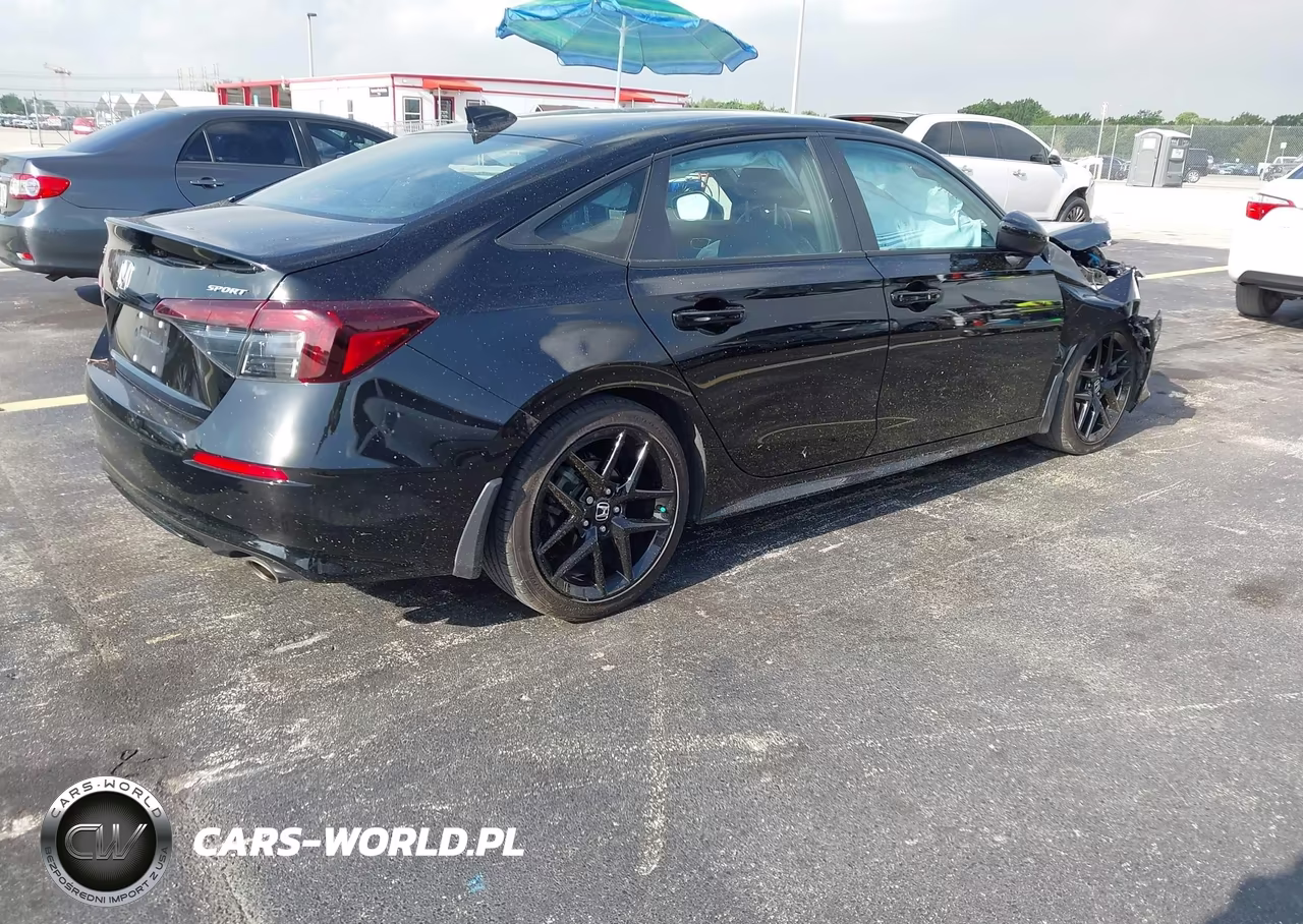 2025 Honda Civic Sport VIN:2HGFE2F56SH594829 - 4