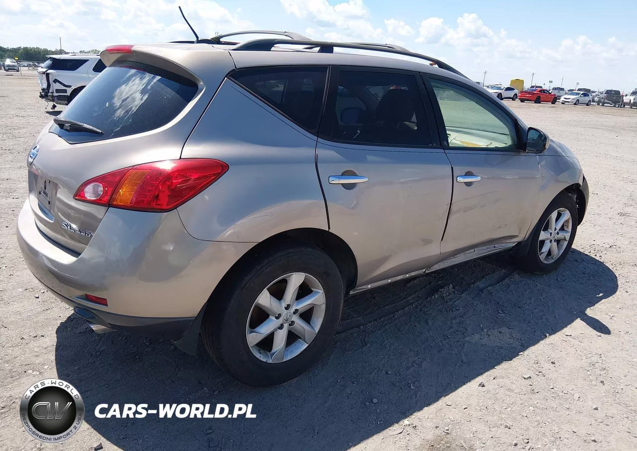 2009 Nissan Murano Sl VIN:JN8AZ18W39W109463 - 4