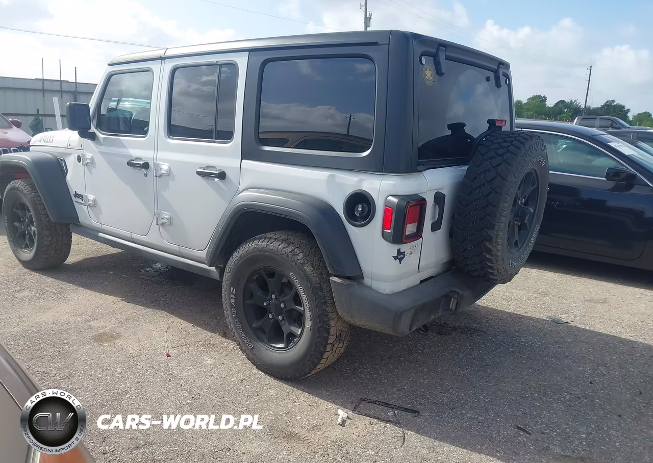 2021 Jeep Wrangler Unlimited Willys 4X4 VIN:1C4HJXDG8MW649984 - 3