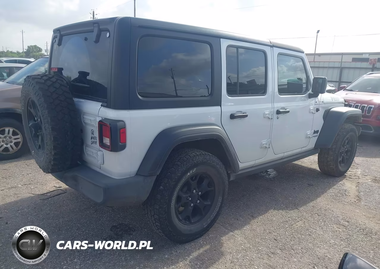 2021 Jeep Wrangler Unlimited Willys 4X4 VIN:1C4HJXDG8MW649984 - 4