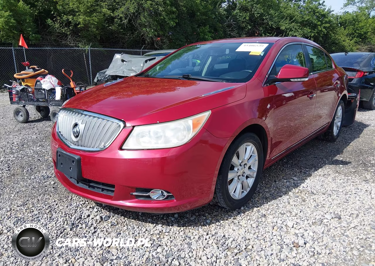 2012 Buick Lacrosse Premium 1 Group VIN:1G4GD5ER8CF363960 - 2