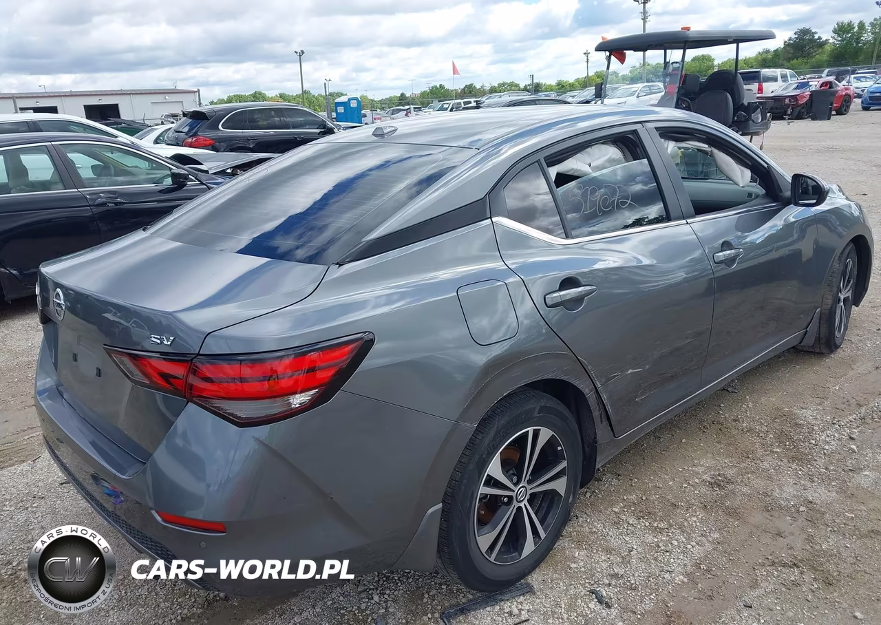 2021 Nissan Sentra Sv Xtronic Cvt VIN:3N1AB8CV2MY227550 - 4