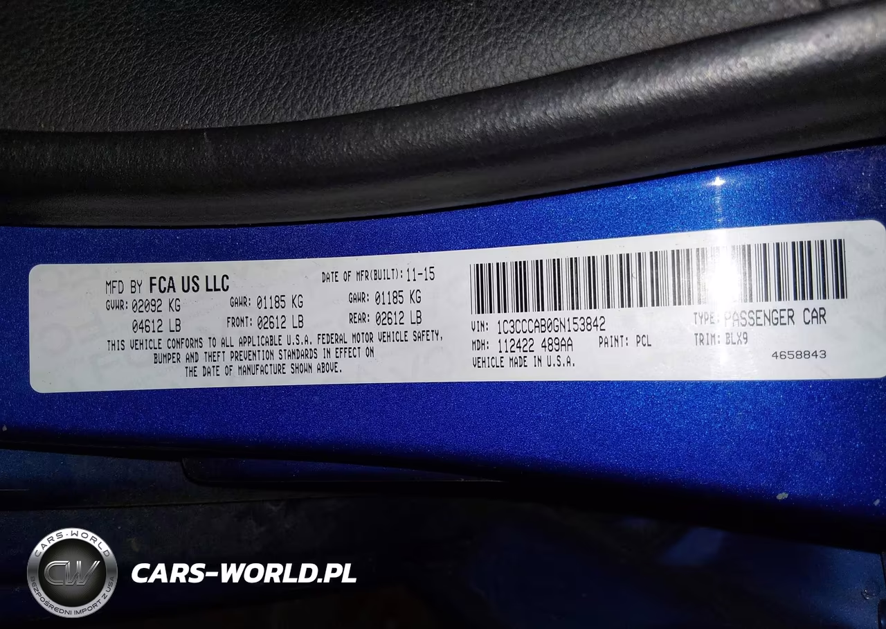2016 Chrysler 200 Limited VIN:1C3CCCAB0GN153842 - 9