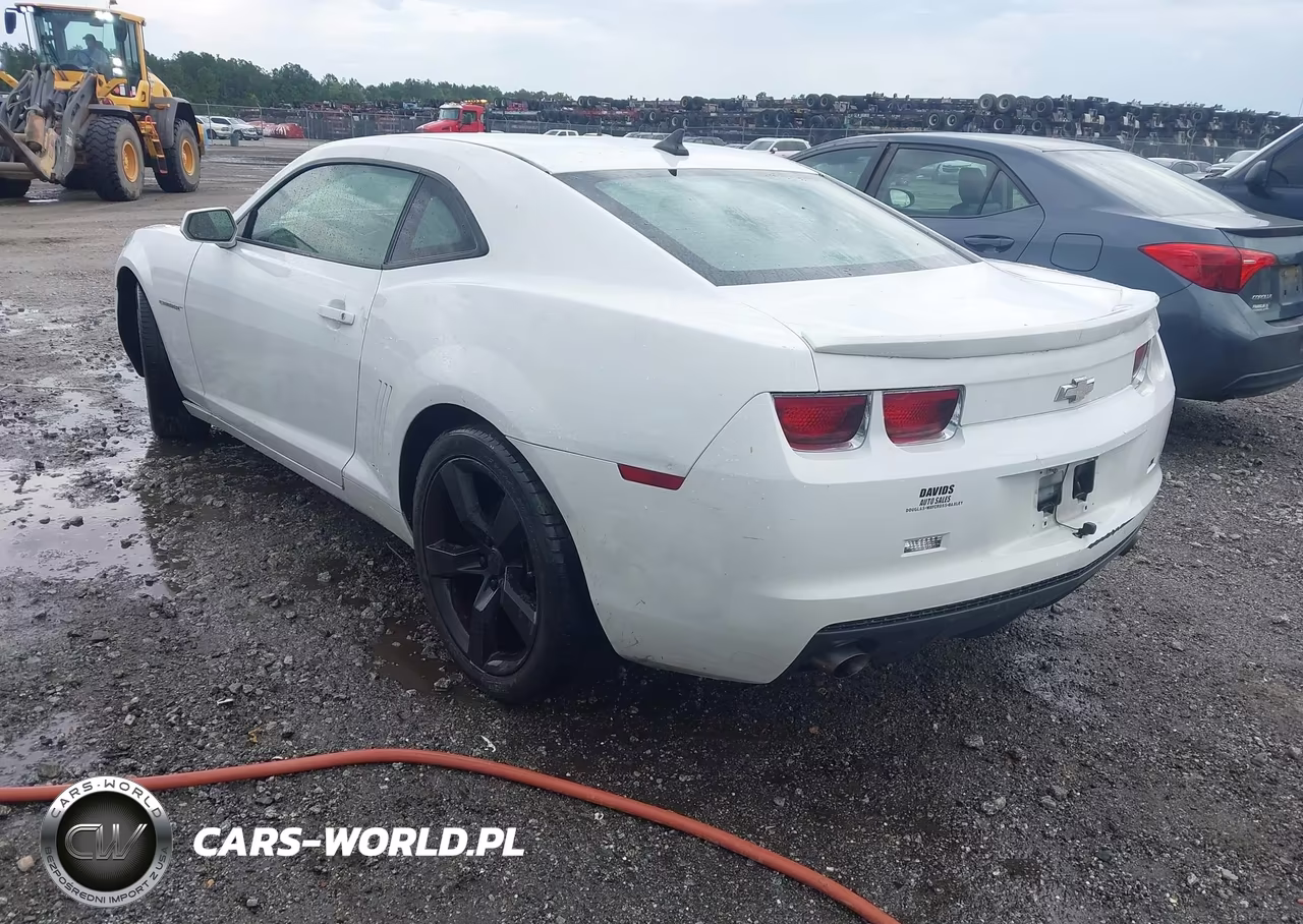 2012 Chevrolet Camaro 2Ls VIN:2G1FA1E37C9161612 - 3