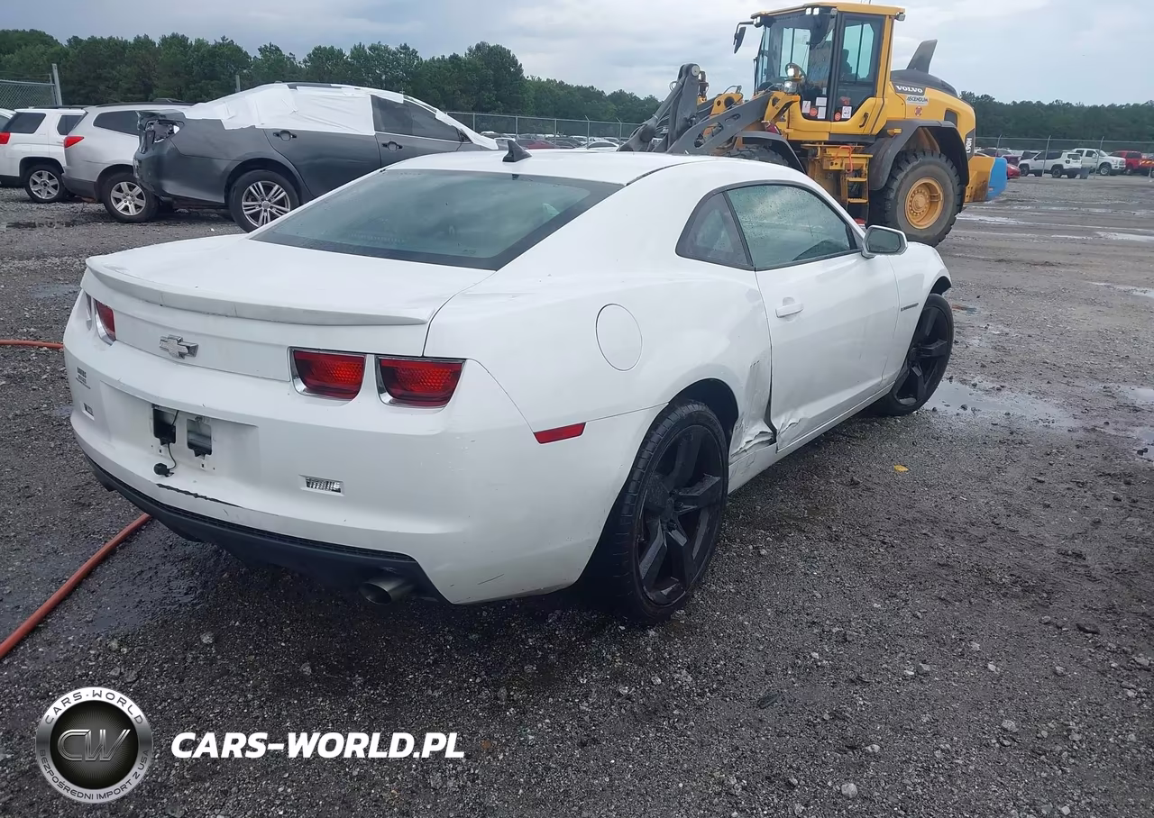 2012 Chevrolet Camaro 2Ls VIN:2G1FA1E37C9161612 - 4