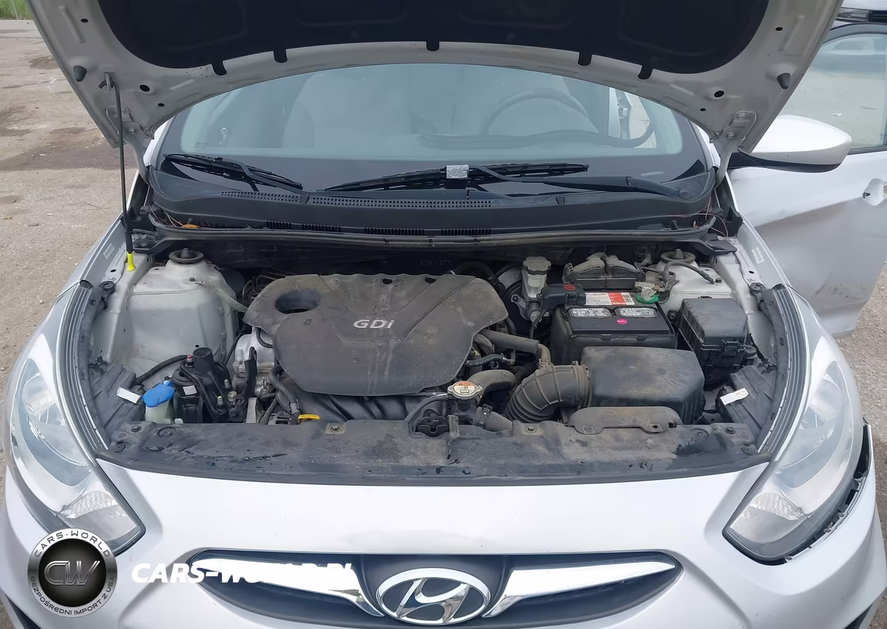 2013 Hyundai Accent Gls VIN:KMHCT4AE7DU323333 - 10