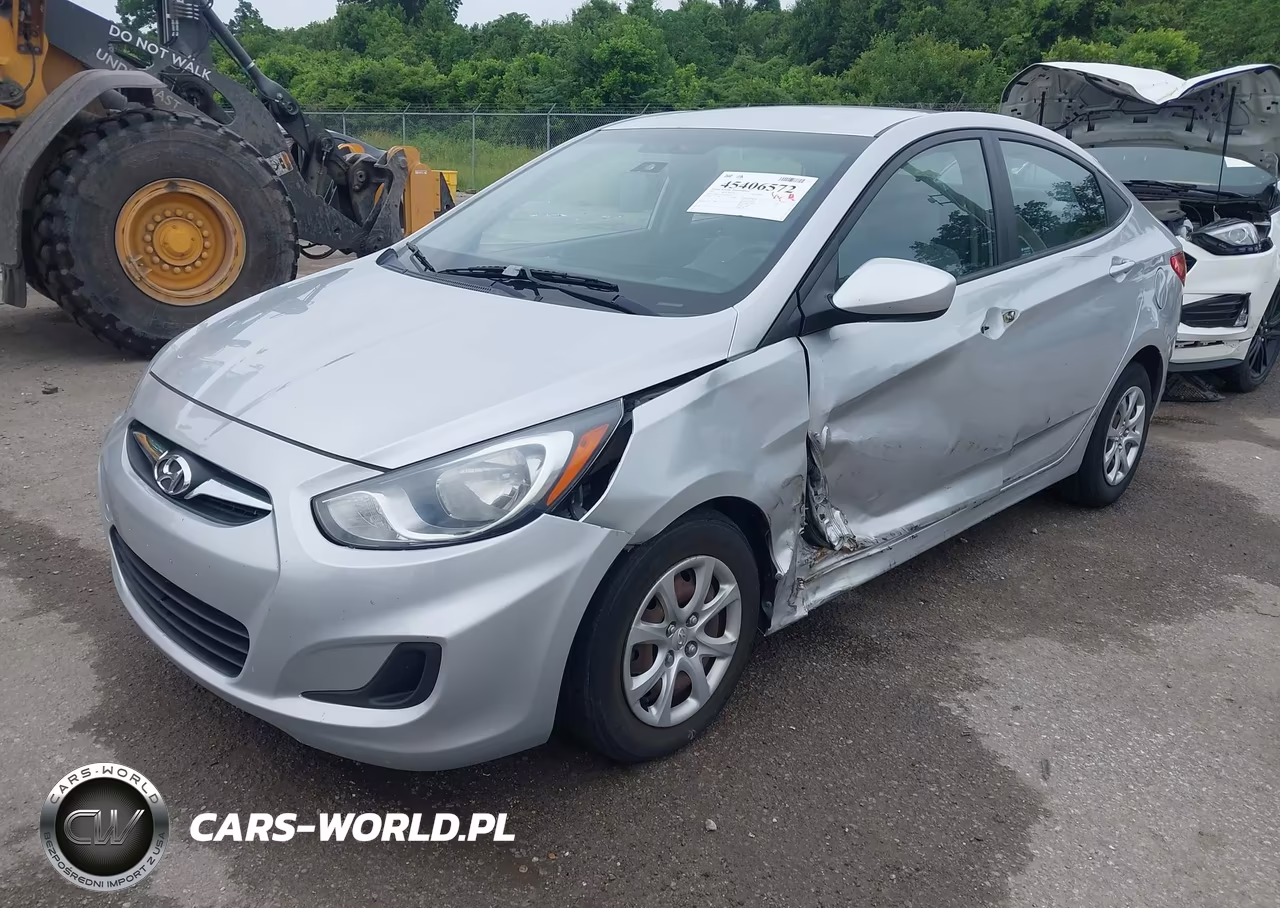 2013 Hyundai Accent Gls VIN:KMHCT4AE7DU323333 - 2