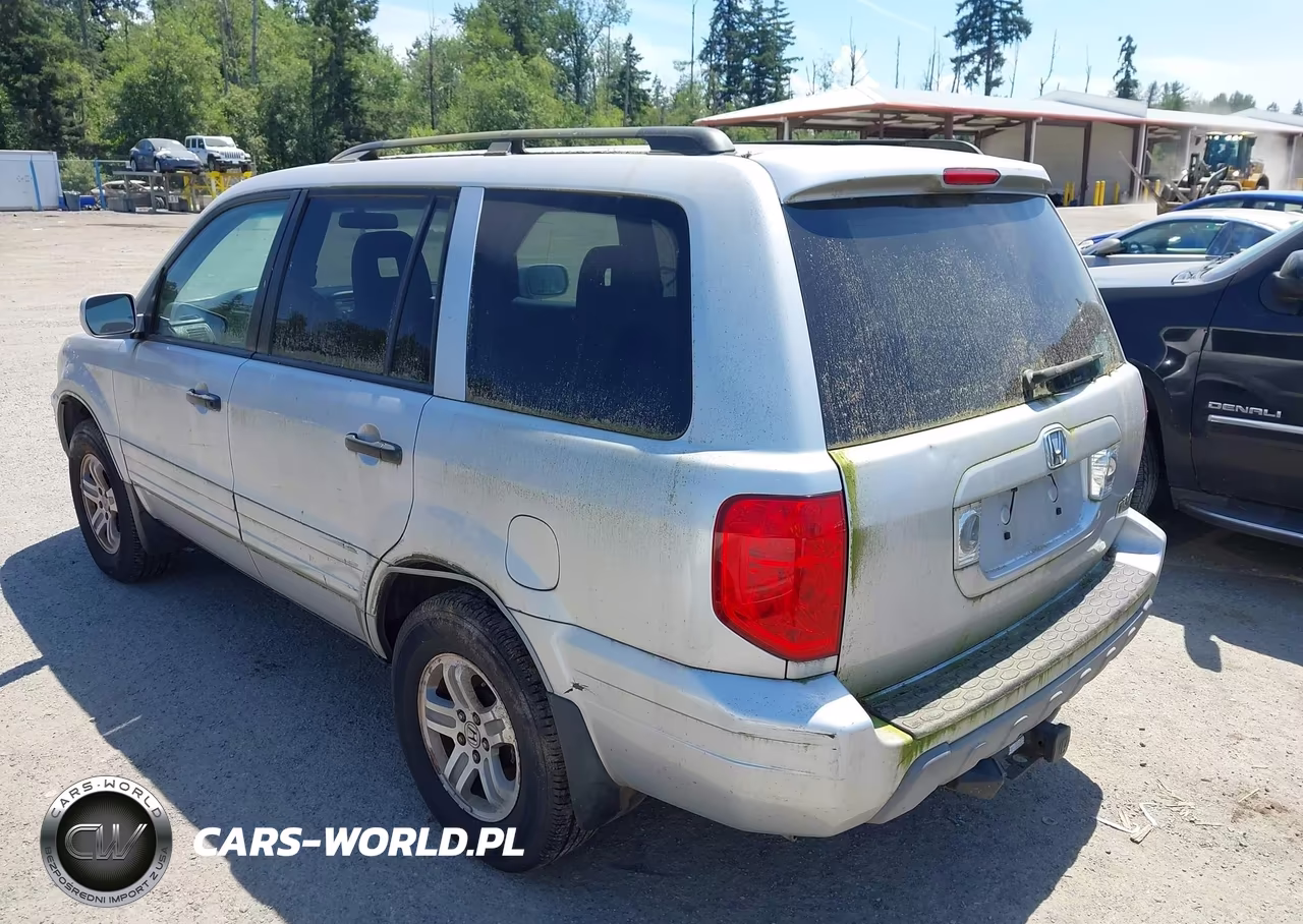 2003 Honda Pilot Ex-L VIN:2HKYF18503H507639 - 3