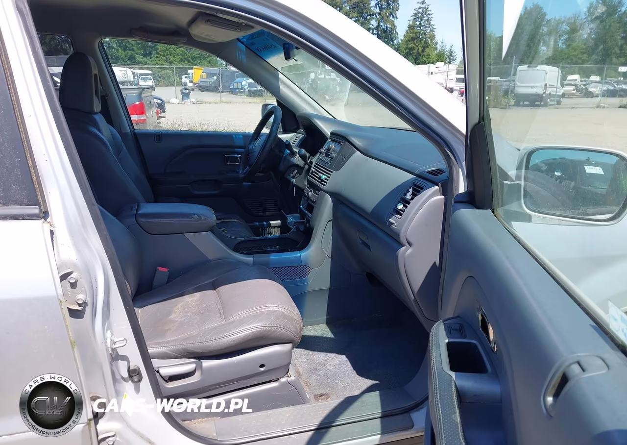 2003 Honda Pilot Ex-L VIN:2HKYF18503H507639 - 5