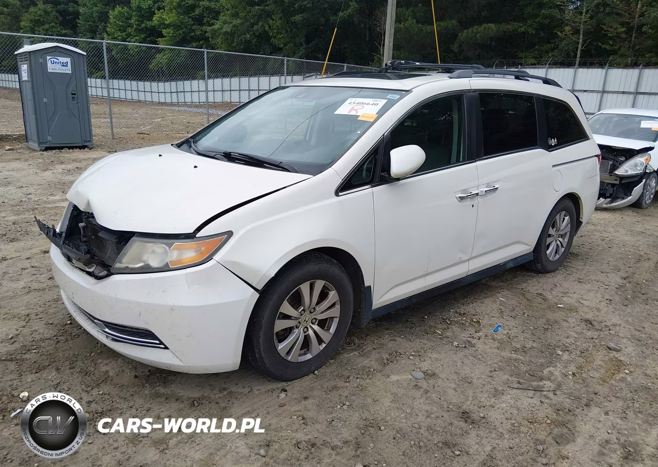 2016 Honda Odyssey Ex-L VIN:5FNRL5H64GB061495 - 2