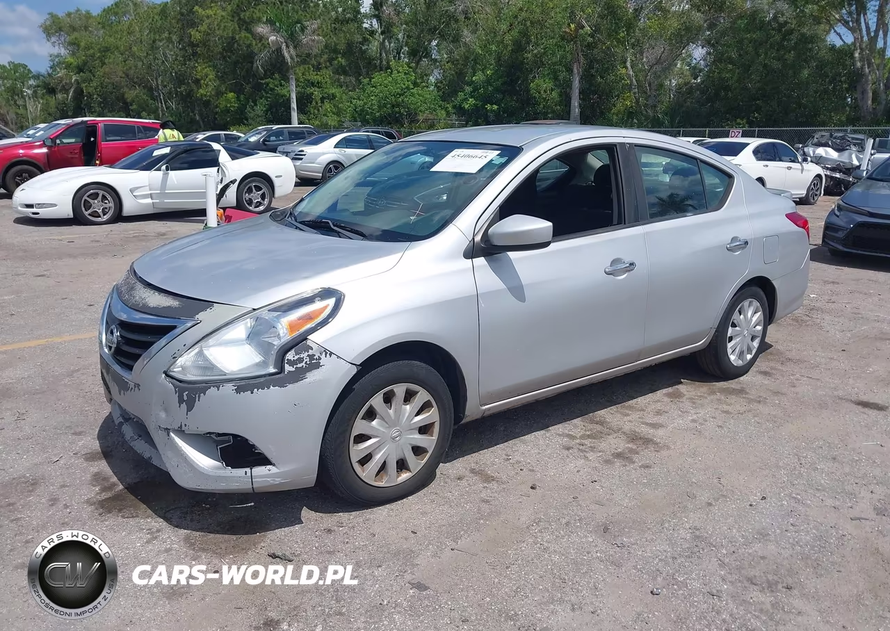 2017 Nissan Versa 1.6 Sv VIN:3N1CN7AP0HK452685 - 2