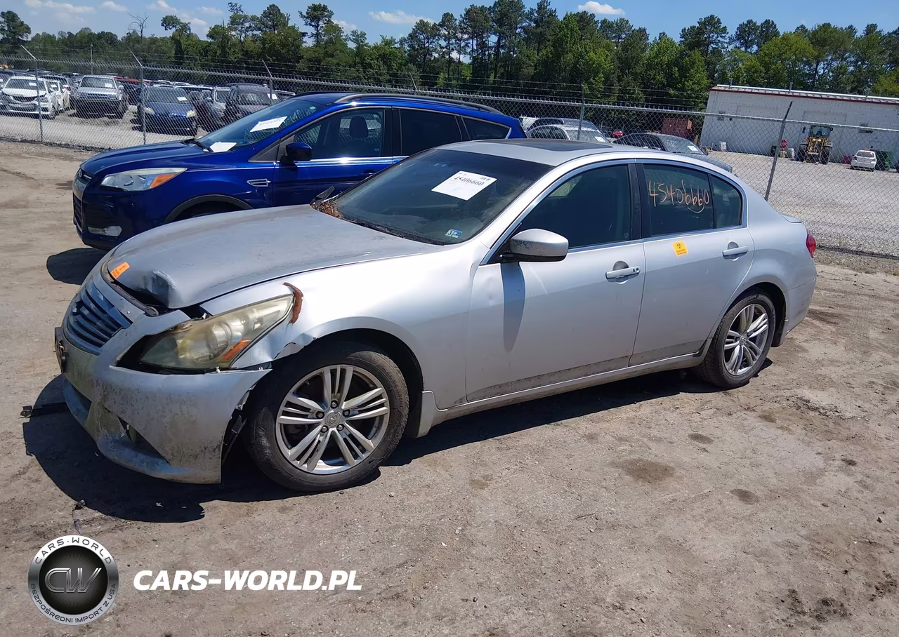 2013 Infiniti G37X VIN:JN1CV6AR7DM758997 - 2