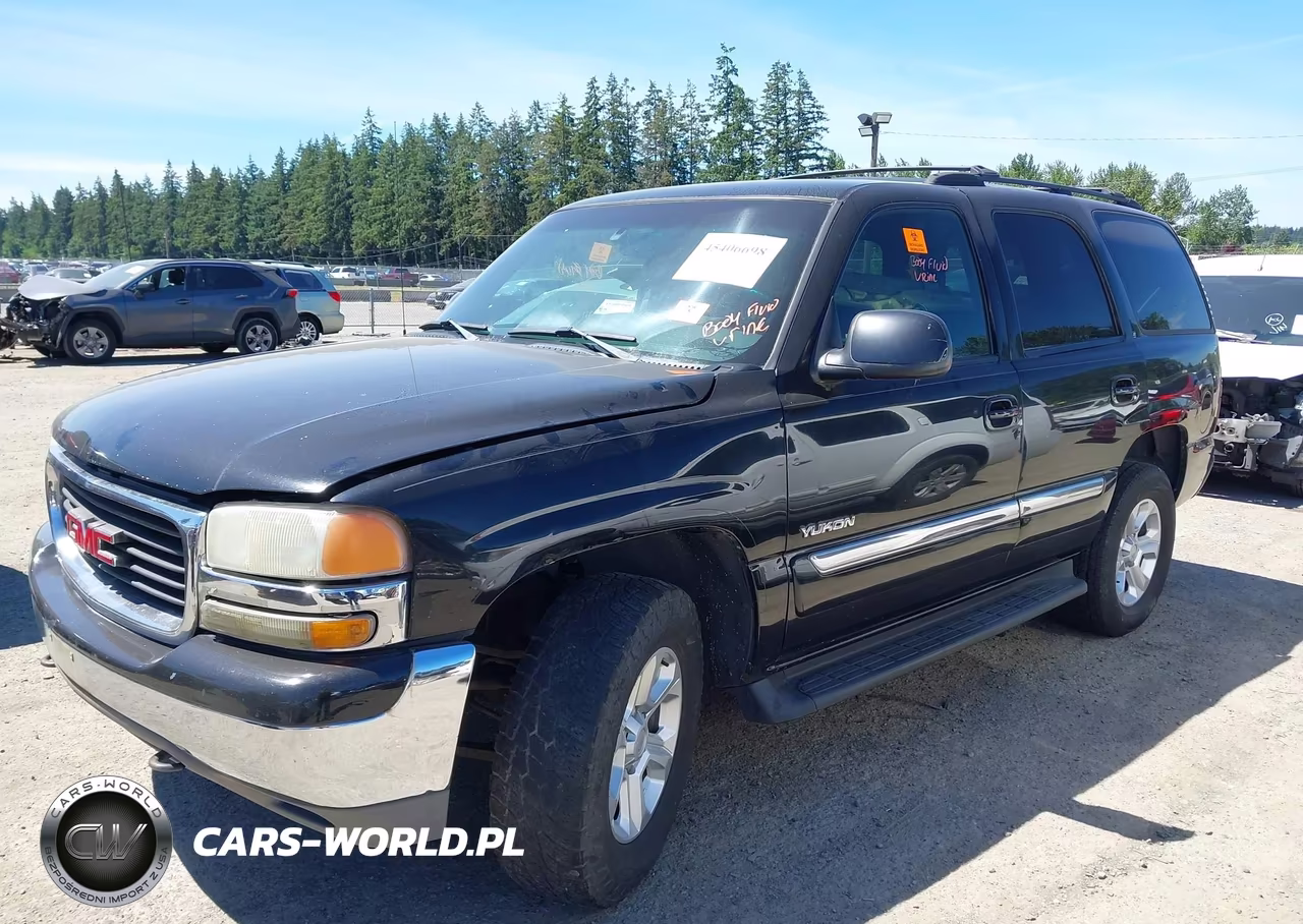 2002 GMC Yukon Sle VIN:1GKEK13Z92R254521 - 2