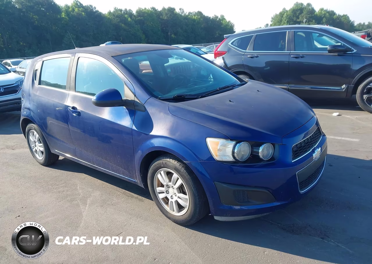 2013 Chevrolet Sonic Lt Manual
