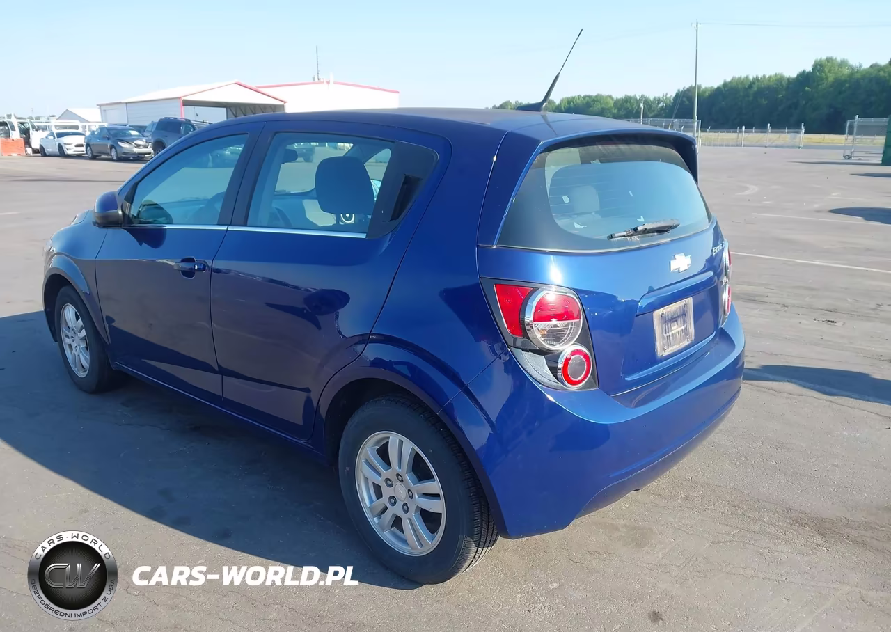 2013 Chevrolet Sonic Lt Manual VIN:1G1JD6SB6D4110732 - 3