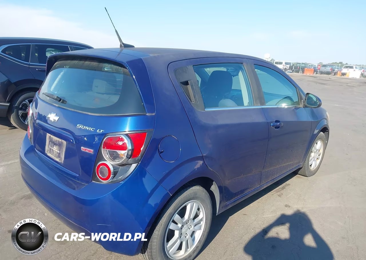 2013 Chevrolet Sonic Lt Manual VIN:1G1JD6SB6D4110732 - 4