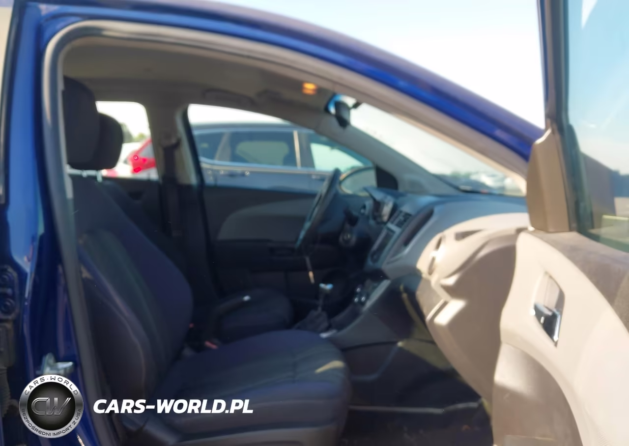 2013 Chevrolet Sonic Lt Manual VIN:1G1JD6SB6D4110732 - 5