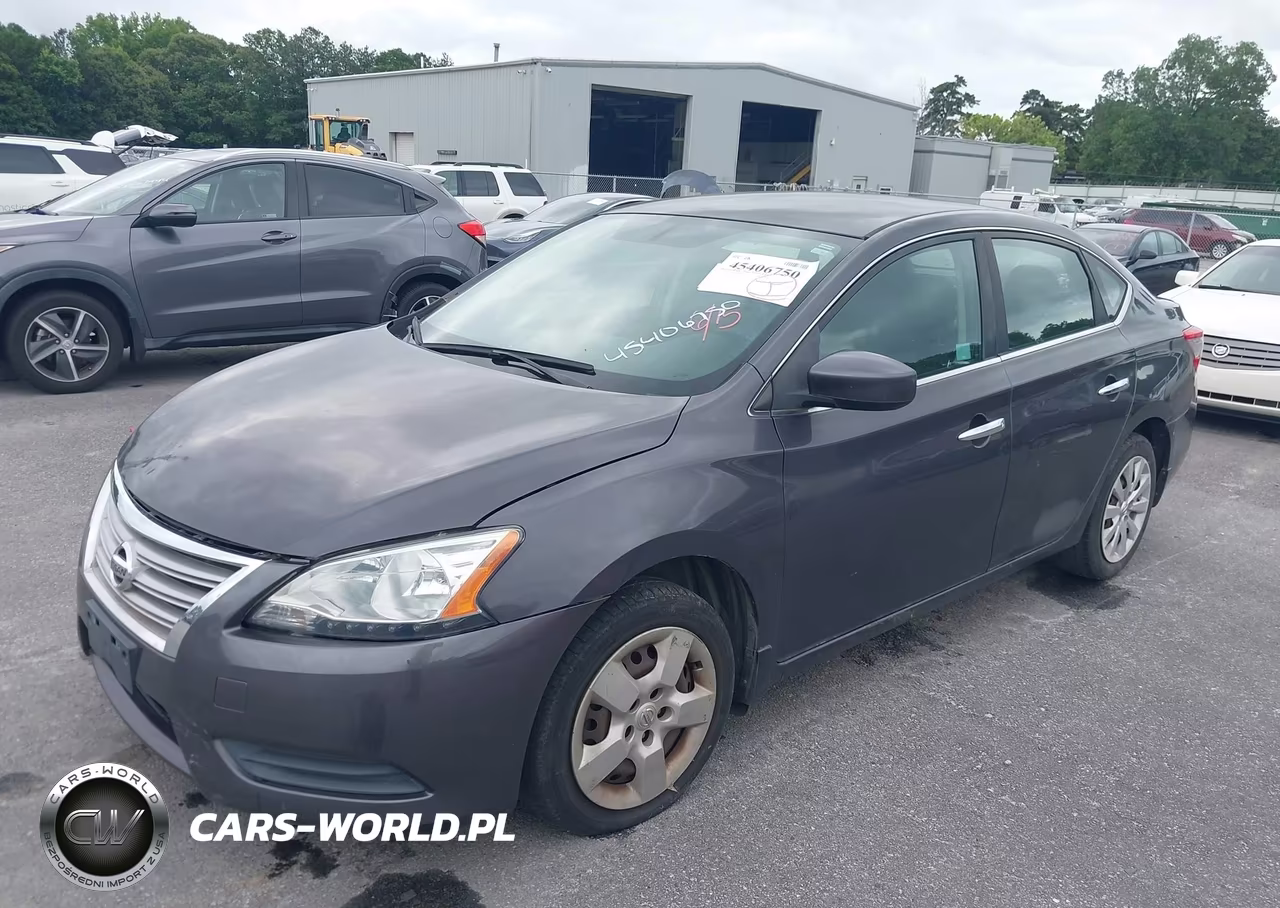 2014 Nissan Sentra Fe+ S-Fe+ Sv-S-Sl-Sr-Sv VIN:3N1AB7AP8EL660657 - 2