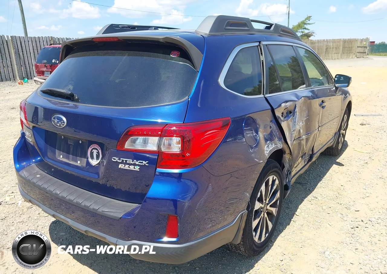 2015 Subaru Outback 2.5I Limited VIN:4S4BSANCXF3299382 - 4